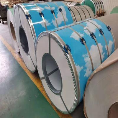 5 20 Micron Top Side Color Coated Steel Coil Cold Rolled / Hot Rolled