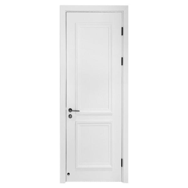 Processamento de moldura de plástico porta de banheiro UPVC para estilo de design moderno e insonorização