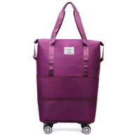 Saco portátil de grande capacidade Universal Roda Saco de viagem multifuncional Multicamadas de expansão Saco de viagem de negócios