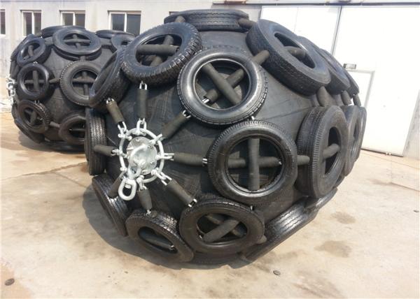 500 X 1000MM Chain Tyre 50Kpa Pneumatic Rubber Fender