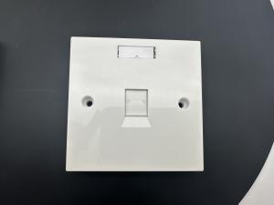 ANSHI 英国スタイル フラット 1ポート 2ポート フェイスプレート RJ45 フレーム 86*86MM