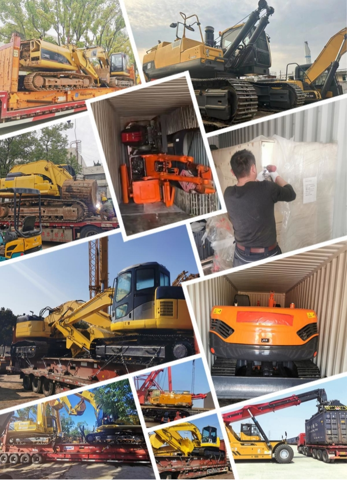 Японский оригинальный использованный экскаватор Komatsu PC200-7 весом 20 тонн в Шанхае