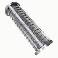 304 de aço inoxidável de 150 micrões, tela de fio de cunha / tela de dobra de vedação / elemento de filtro