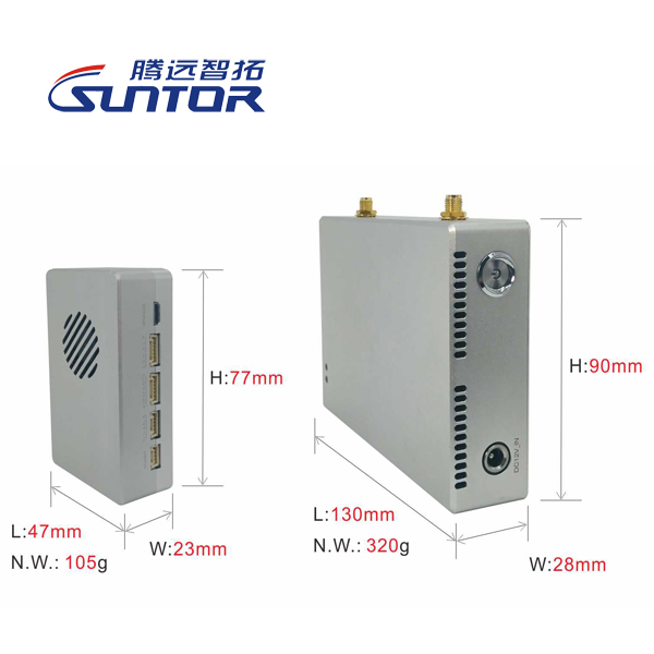 сила латентности 0.5W передатчика PTMP 50ms трутня 15km исследуя видео-