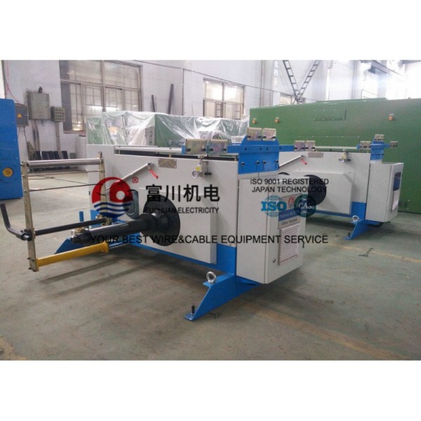 630 Active Pay Off Double Twist Bunching Machine Double Wire Twisting Pneumatic Tension