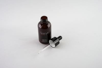 Small Round Amber Cosmetic Bottles For Moisturizer Day Cream 50-500ml