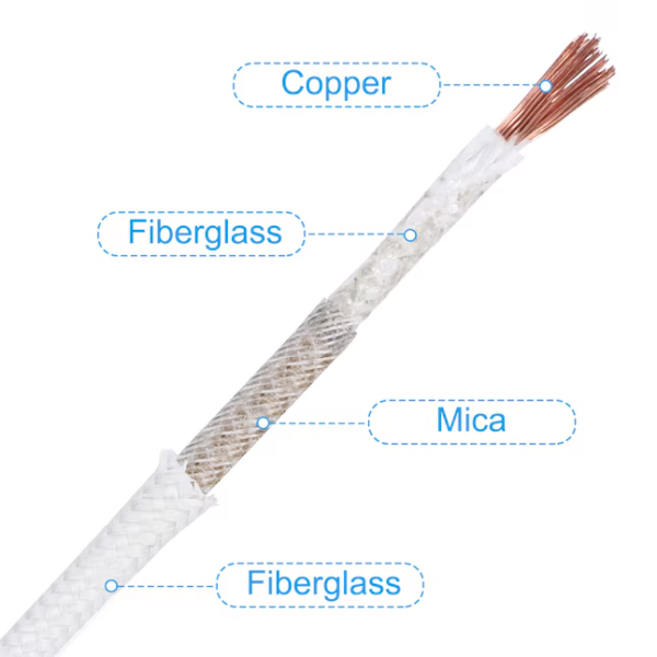 600V 300V Mica High Temperature Cable Engineered For Extreme Heat