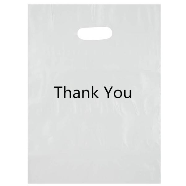 Eco Friendly Custom Logo Reusable Shopping Bags , Die Cut Plastic Bags