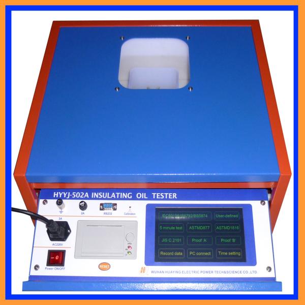 Automatic Transformer Oil Testing Equipment Transformer Oil Breakdown Voltage Test Kit