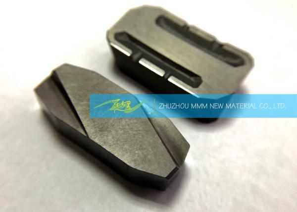 Cemented CNC Carbide Cutting Inserts For Steel Pipe Heavy Turning / Chamfer
