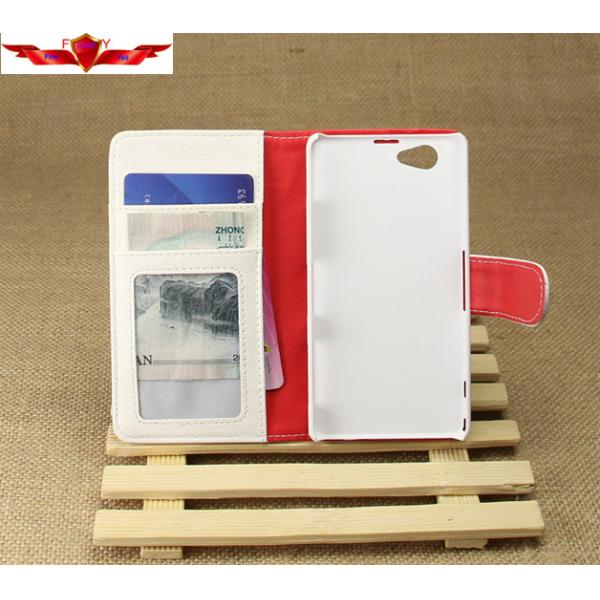 Sony Xperia Z1 MINI PU Wallet Leather Cases Card Holder Accurate Holes Design Gift Box