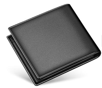 Custom Mens Stylish Leather Wallet , Minimalist Trendy Mens Wallets