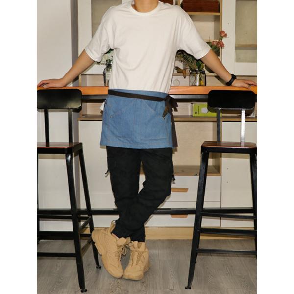 Restaurant Waiter Short 55*32cm Denim Work Apron