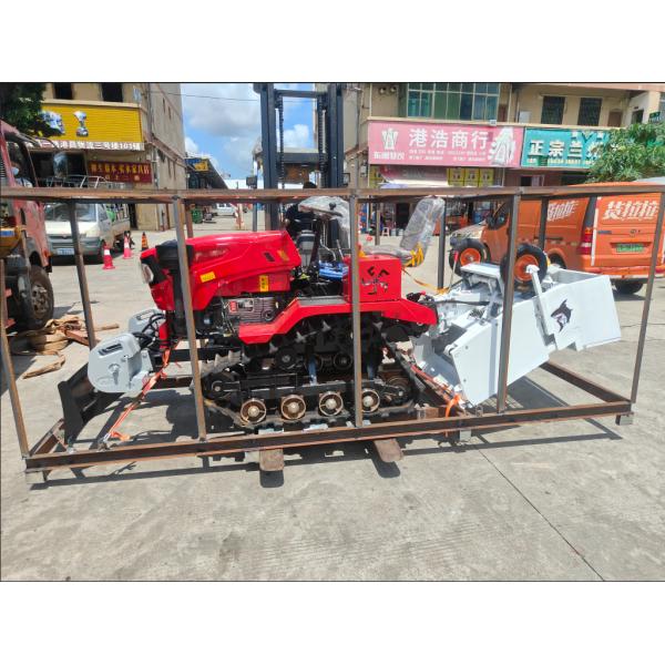 Environmentally Friendly 1200mm Industrial Steel Walk-Behind Beach Sand Cleaning Machine