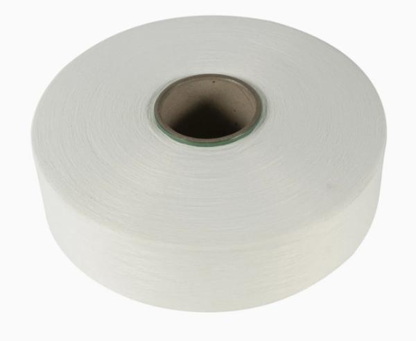 Hilo FDY 100% poliéster diseñado para un rendimiento superior en tejido de punto, costura y tejido plano