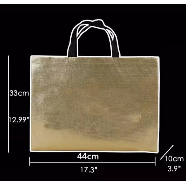 Laminated Non Woven Bags Customized Printing Tote Bag Packaging