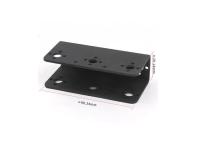 Placa de alumínio do suporte 2mm do servo motor do robô do feixe de U duramente