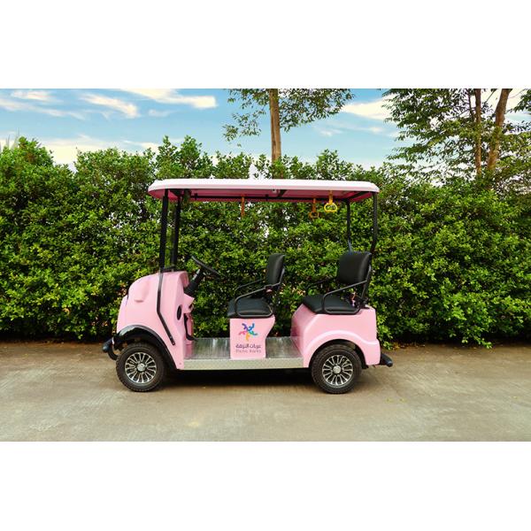 Four Wheel Electric Golf Scooter 4 Passenger With Lithium Battery