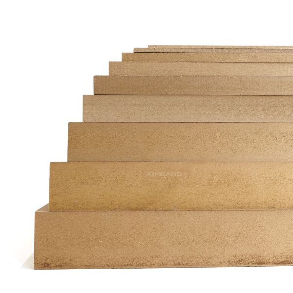 680 Density MDF Plain Board E0 Grade MDF 12mm - 25mm Fiberboard For Furniture Decoration