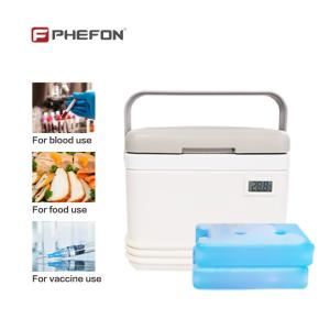 Medical Coleman Ice Cooler Box 5 Liters Fishing Cool Box White