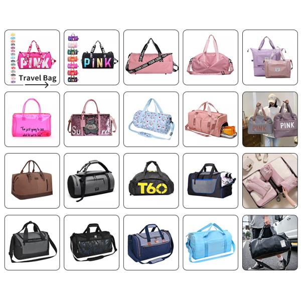 Custom Design Water Proof Teen Girls Dance Duffel Bag Fitness Handbags Traveling Weekender Sports Duffle Bags