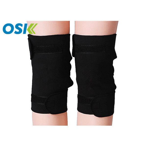 Adjustable Knee Heating Pad , Free Sizes Self Heating Knee Brace Long - Term