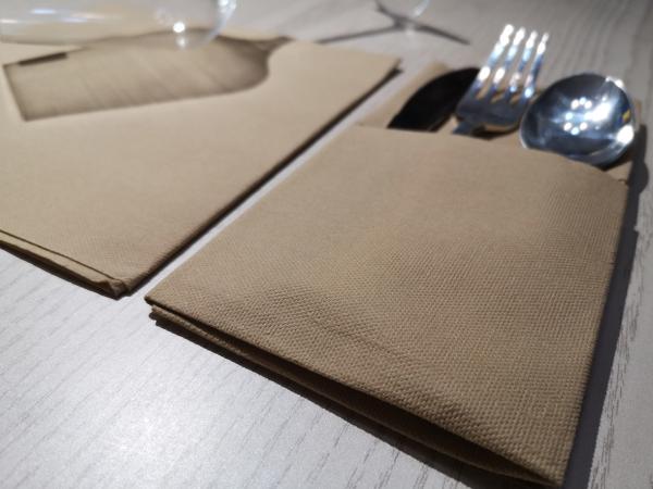 Tecido decorativo dos guardanapo de papel do OEM de Airlaid impresso para o jantar e o Unscented