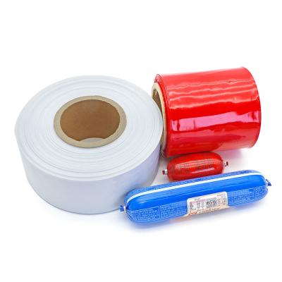 Película poliacílica de borracha de barril de plástico para salsichas artificiais