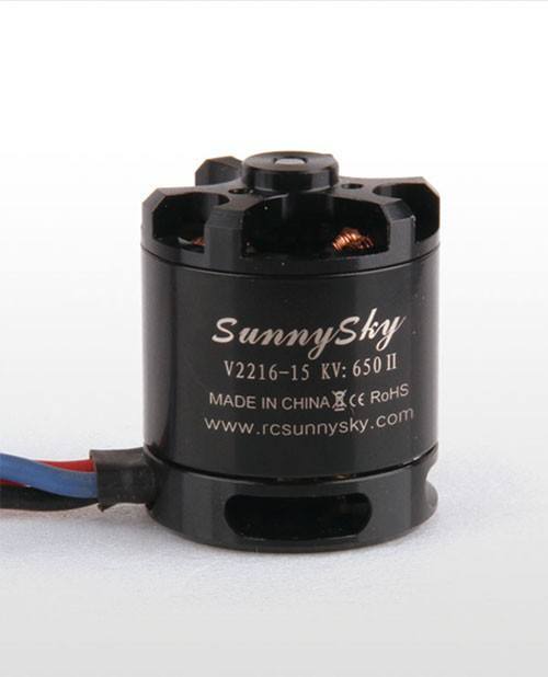 Sunnysky X2216 KV1800 Long Shaft Short Drone BLDC Motor For Fixed Wing Aircraft