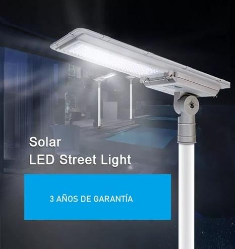 All In One Solar Street Light with Adjustable Lamp Arm Die-Casting Aluminum and LiFePO4 Battery