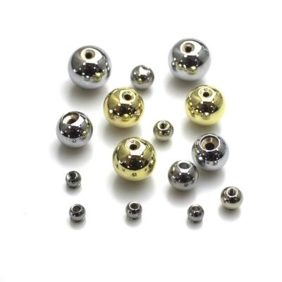 Bola de aço de revestimento do chapeamento com a esfera do metal do furo com linha 9.5MM 11MM