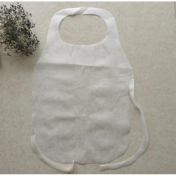 Waterproof Custom Disposable Adult Bib Non Woven Apron For Seafood Crab