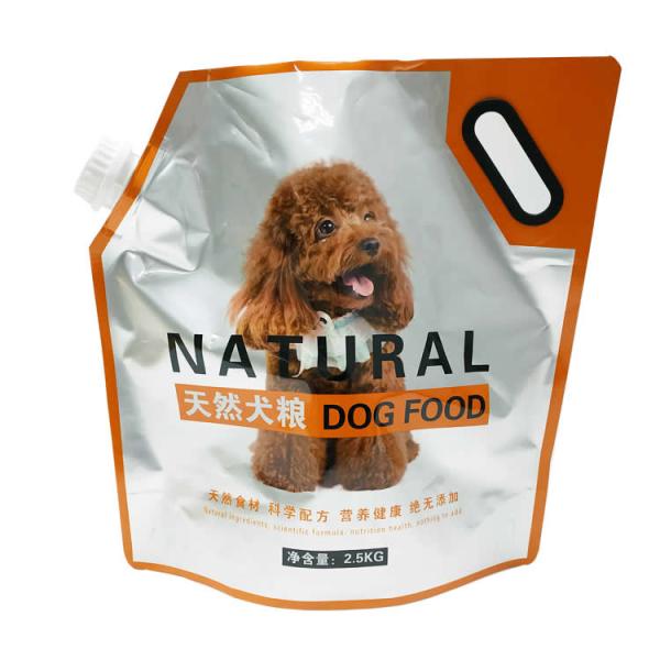 Pet Food Beverage Liquid Spout Pouch Reusable Cap Nylon Aluminum Foil Lamination