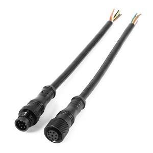 Black / White Armored Fiber Optic Patch Cable Water Proof Hydrolysis Resistant