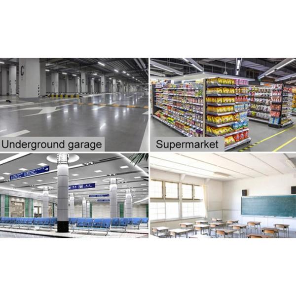 tubo de la luz de emergencia 3w-8w, aparcamiento subterráneo de la luz del tubo de la emergencia LED