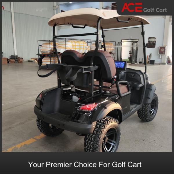2 Seater Electric Golf Cart With 12inch Wheels Lithium Battery