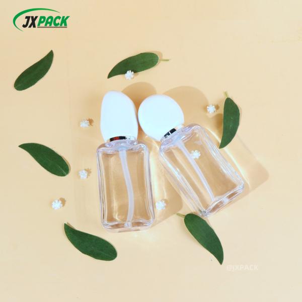 Screen Printing Square PETG Spray Bottle 100ml 150ml Custom Design With Mist Spray Cap