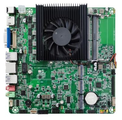 Mini Itx carte mère industrielle avec Intel Core 11th Generation H-Series Four Display Ddr4 M.2 carte mère intégrée