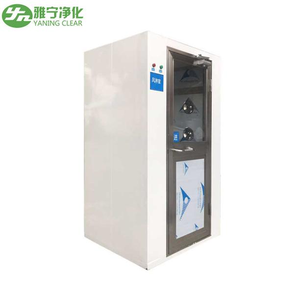 YANING Sala de chuveiro com ar H13 HEPA Filtro de aço inoxidável Sala limpa chuveiro com ar