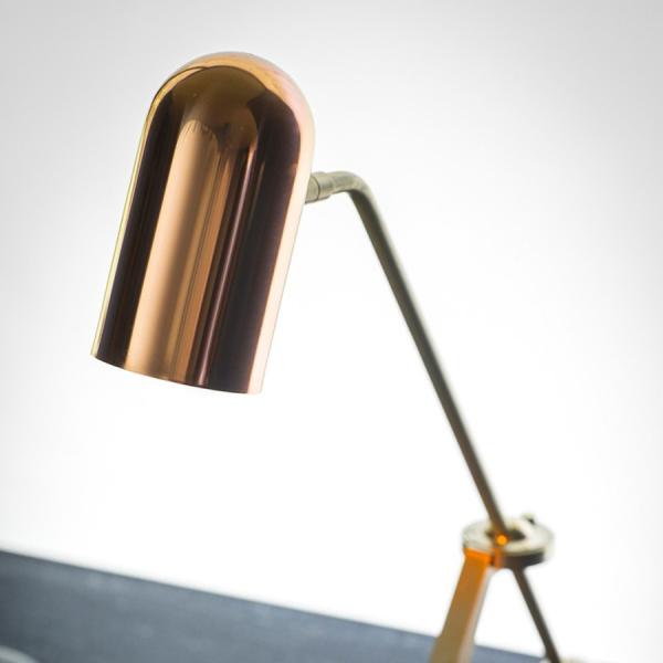 Modern Metal Brass Floor Lamp Living Room Bedroom Beside Stasis Floor Lamp(WH-MFL-182)
