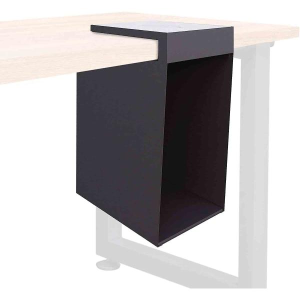 Efficiently Store Files Solid Hanging Desk Storage Box with Rear Cable Opening