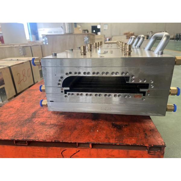 3CR17 Mould Material PVC Profile Extrusion Mould Maker for Wood Plastic Door Frame