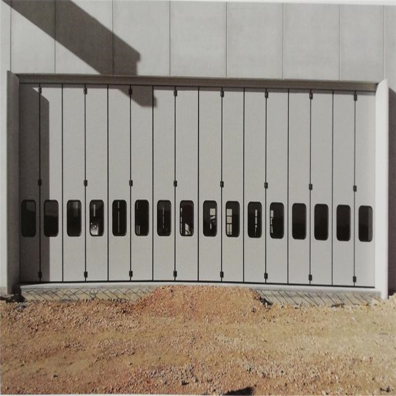 Large Span Hangar Type Industrial Folding Door Wide Opening Customized Design