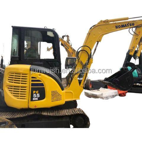PC55MR-2 PC56 PC35mr PC40mr PC78us Digger Used Komatsu Excavator PC55 Mini 5 Ton