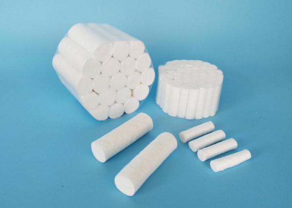 Produtos 100% descartáveis dentais do algodão 10 * 38mm 8 * 38mm para cuidados pessoais