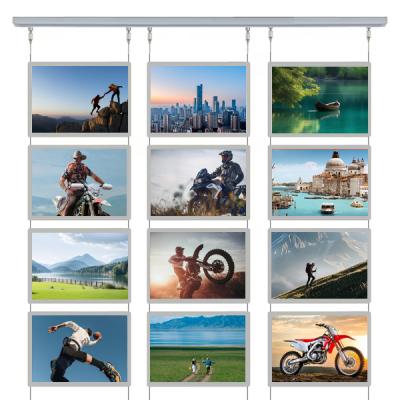 A1 A4 Black Paper Adverting Light Boxes Printing Lightbox Display A4 Light Box For Business
