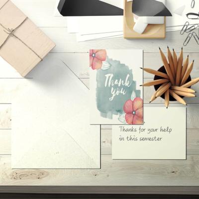 Art Paper Custom Card Printing Cardboard Business Greeting Cards With Logo