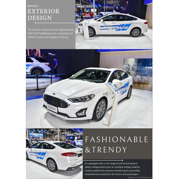 Energy EV 2024 Changan Ford Mondeo 4WD Газовые автомобили Седан Электрический парковочный тормоз Подержанный автомобиль