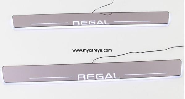 Buick Regal auto door safety lights led moving specail scuff light for car