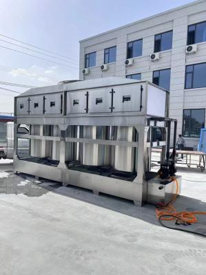 Aluminum Steel Jet Tray Scrubber Cyclone Spray Tower Pneumatic Device With Multiple 45 Degree Blades